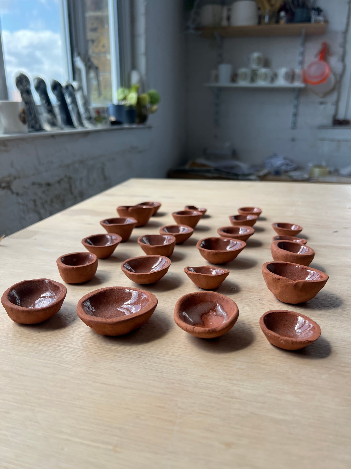 Terracotta Trinket Pinch Pots - Various Sizes